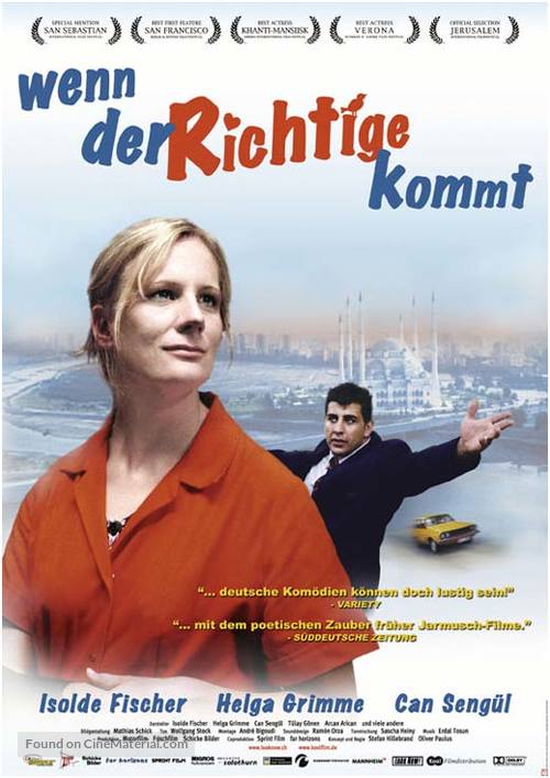 Wenn der Richtige kommt - German Movie Poster