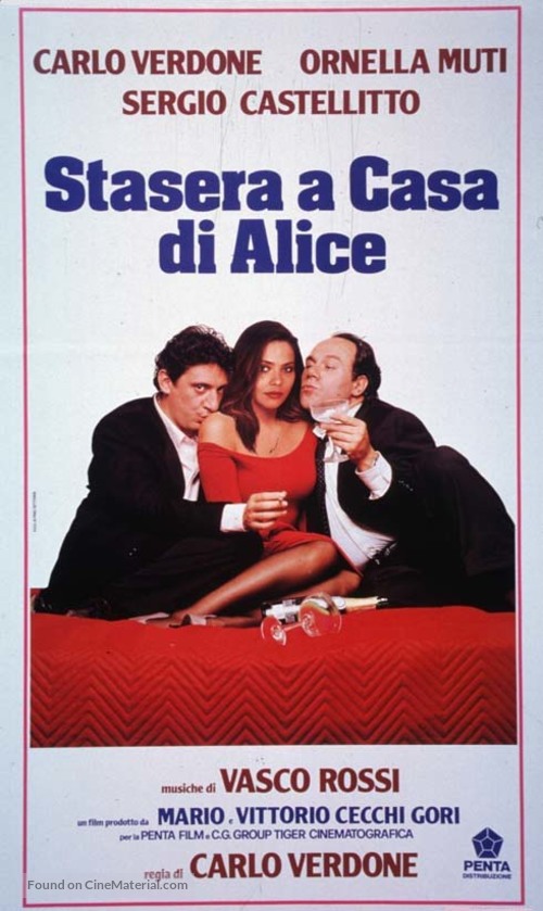 Stasera a casa di Alice - Italian Movie Poster