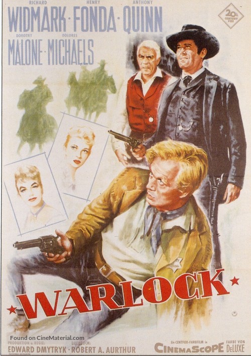 Warlock - German Movie Poster