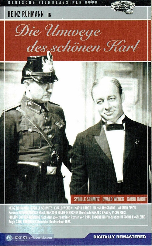 Die Umwege des sch&ouml;nen Karl - German VHS movie cover
