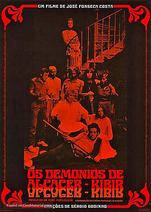 Os Dem&oacute;nios de Alc&aacute;cer Quibir - Portuguese Movie Poster