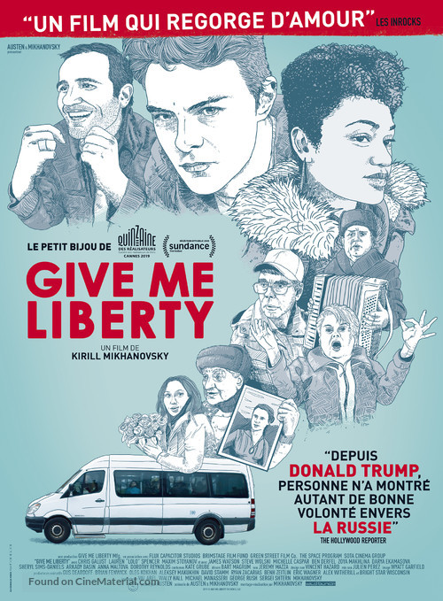 Give Me Liberty - French Movie Poster