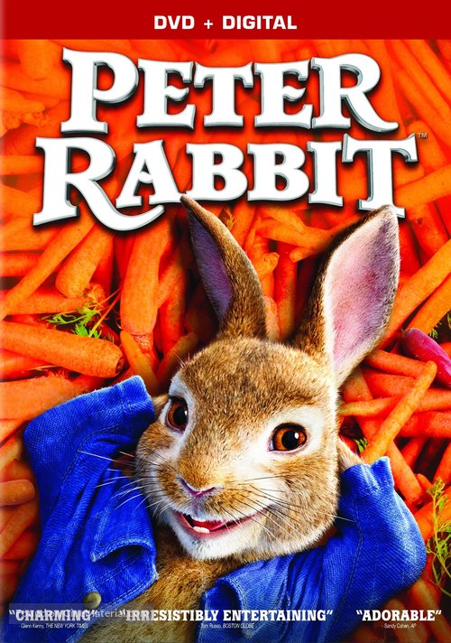 Peter Rabbit - DVD movie cover