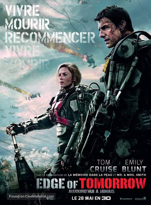 Edge of Tomorrow - French Movie Poster