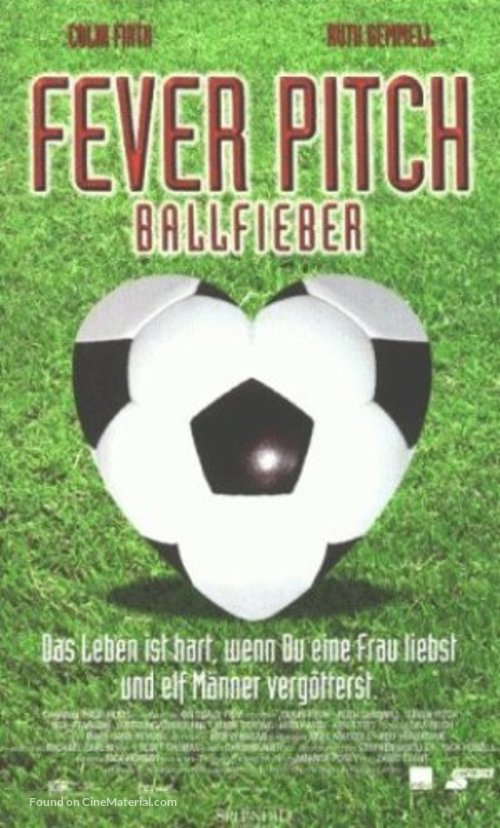 Fever Pitch - German VHS movie cover