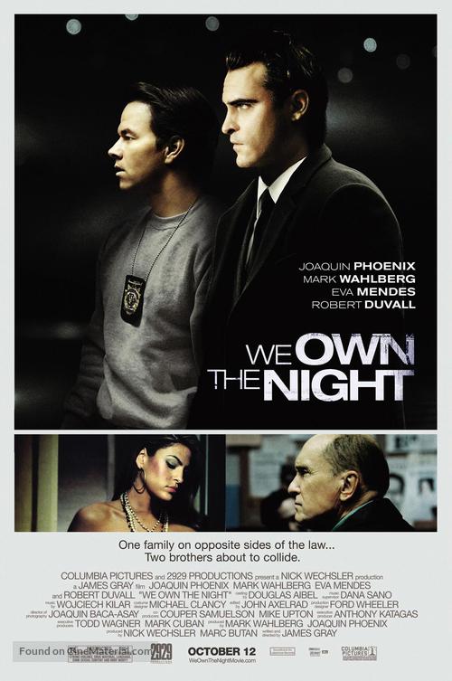 We Own the Night - Movie Poster