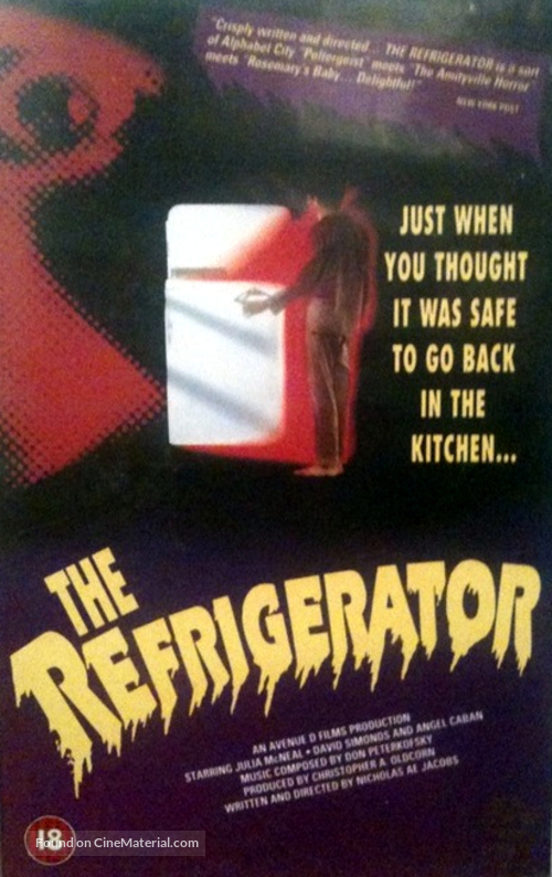 The Refrigerator - British VHS movie cover