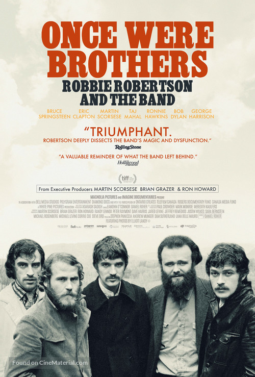 Once Were Brothers: Robbie Robertson and The Band - Movie Poster