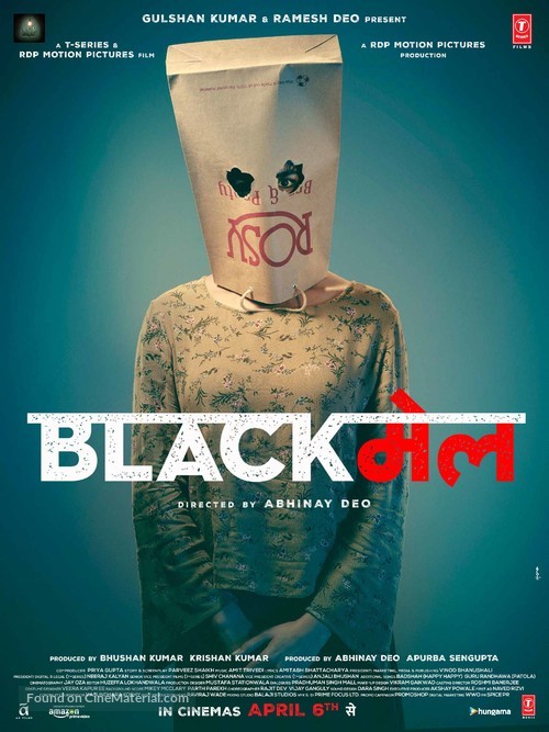 Blackmail - Indian Movie Poster