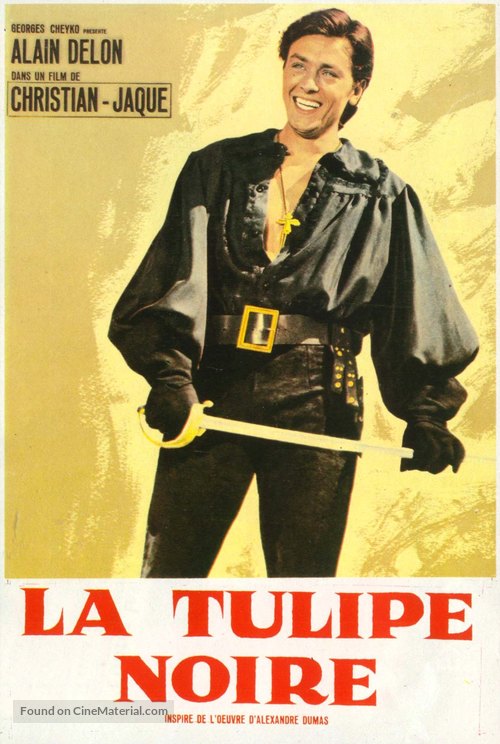 La tulipe noire - French Movie Poster