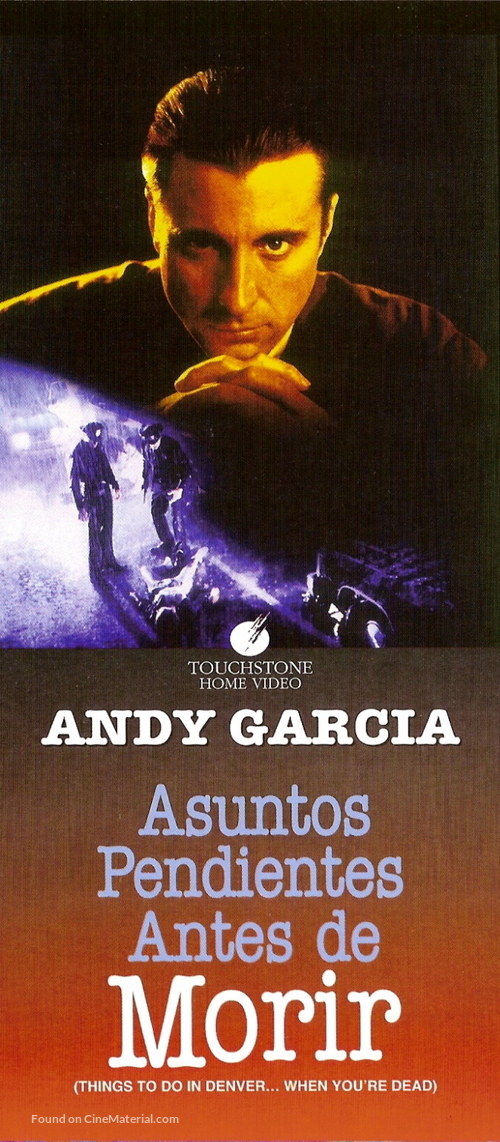 Things to Do in Denver When You&#039;re Dead - Argentinian VHS movie cover