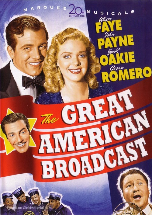 The Great American Broadcast - DVD movie cover