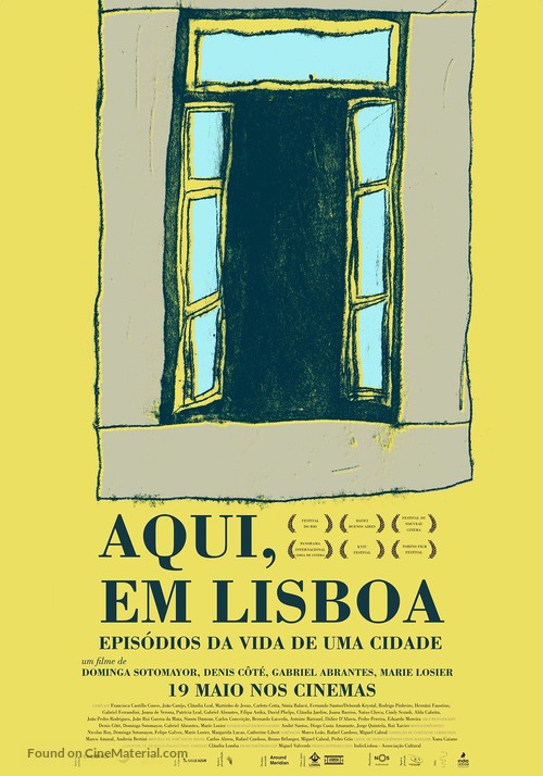 Aqui, em Lisboa: Epis&oacute;dios da Vida da Cidade - Portuguese Movie Poster