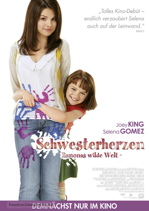 Ramona and Beezus - German Movie Poster