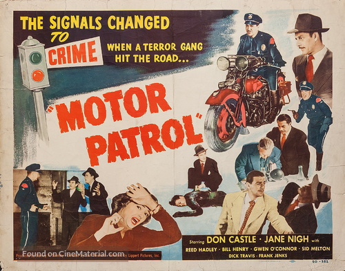 Motor Patrol - Movie Poster