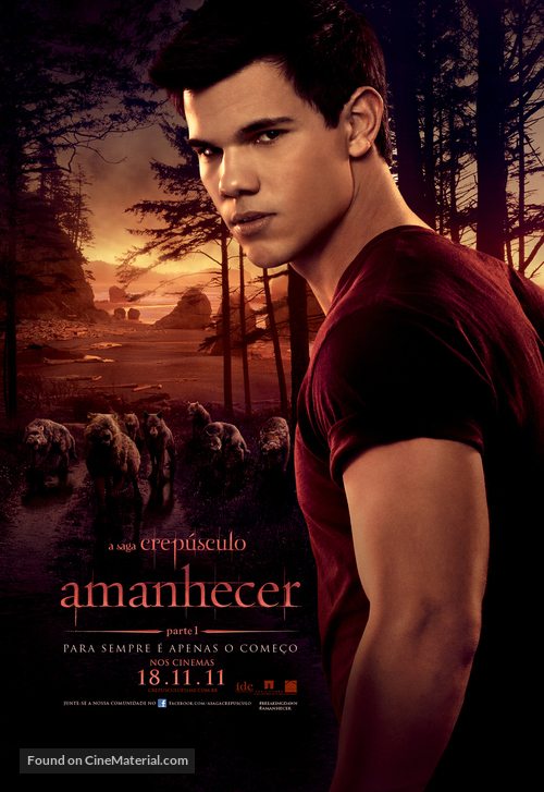 The Twilight Saga: Breaking Dawn - Part 1 - Brazilian Movie Poster