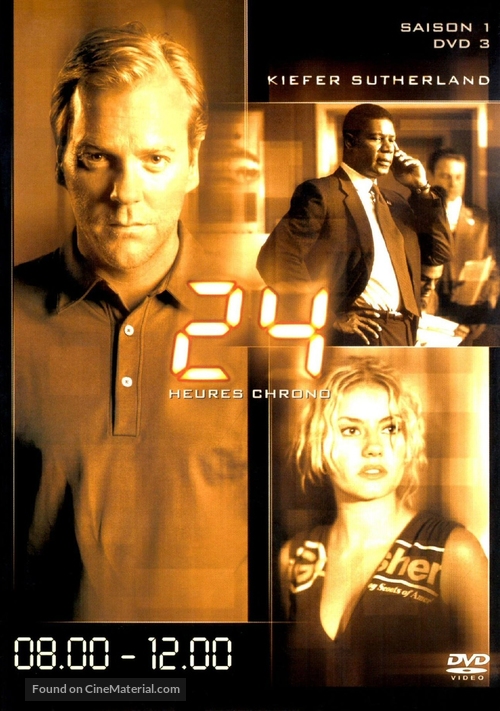 &quot;24&quot; - French DVD movie cover