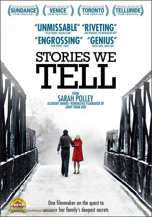Stories We Tell - DVD movie cover