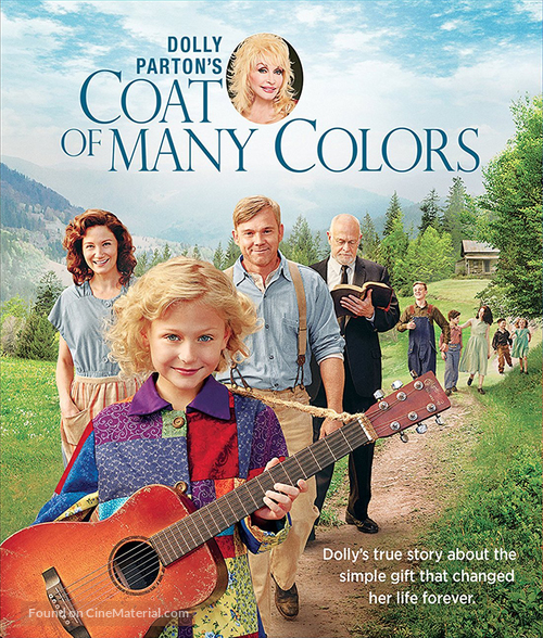 Dolly Parton&#039;s Coat of Many Colors - Blu-Ray movie cover