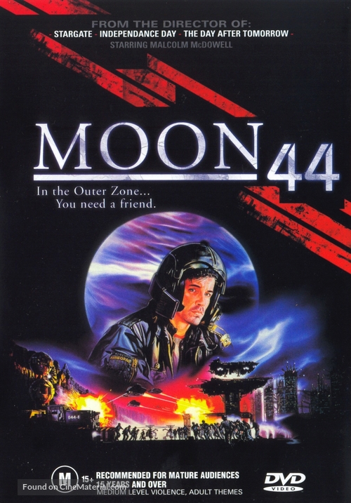 Moon 44 - Australian DVD movie cover