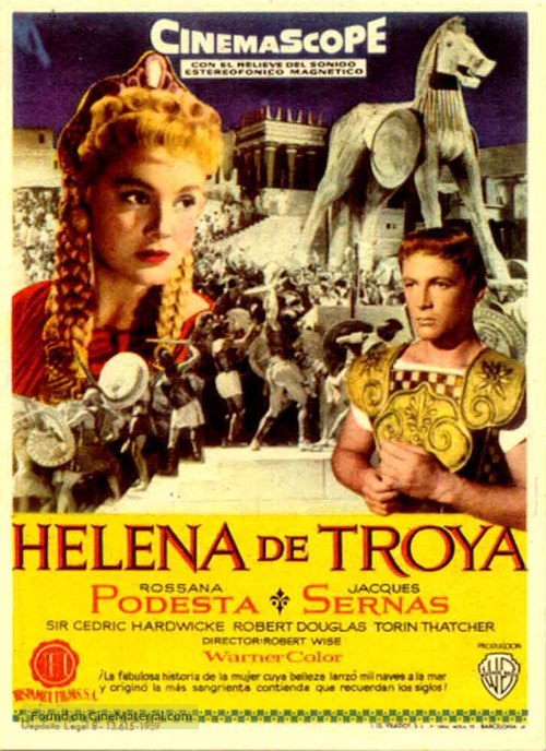 Helen of Troy - Spanish Movie Poster