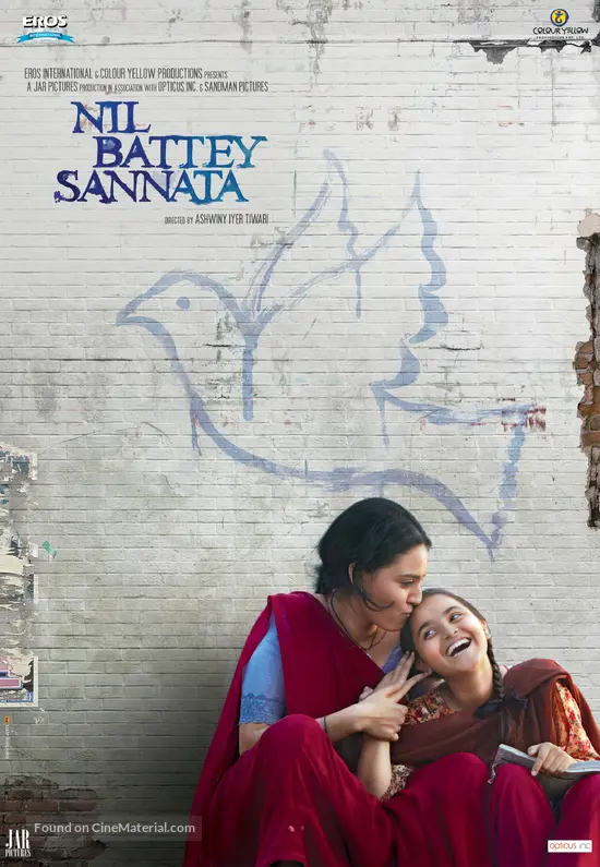 Nil Battey Sannata (2015) Indian movie poster