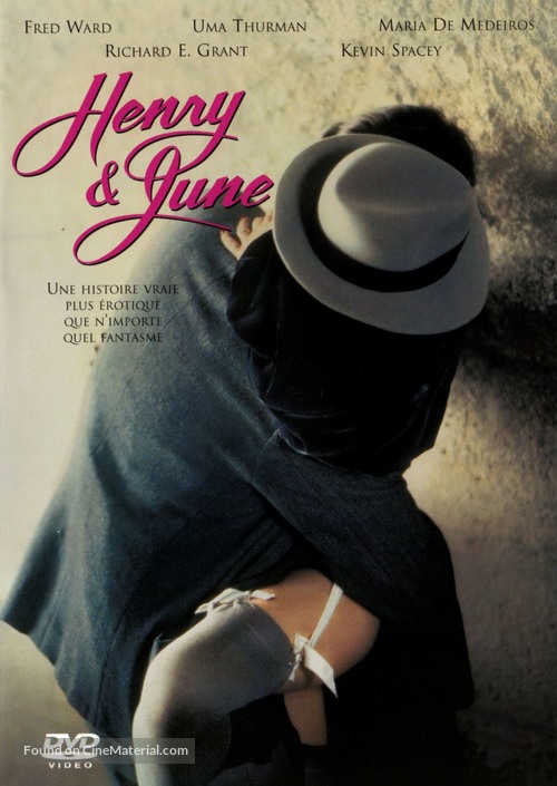 Henry &amp; June - French DVD movie cover