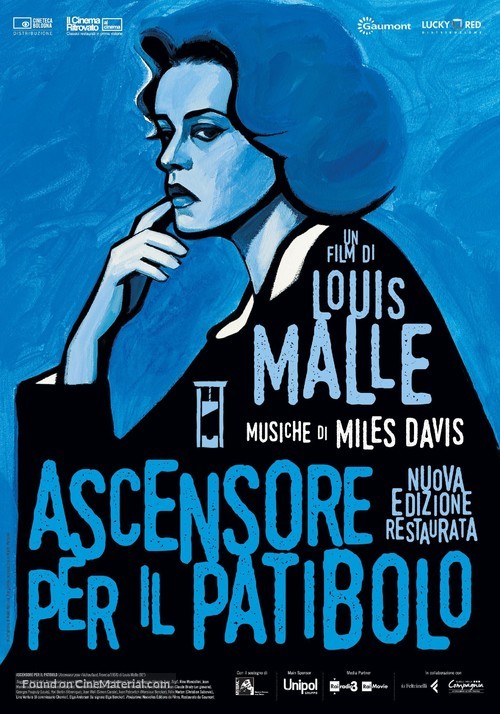 Ascenseur pour l&#039;&eacute;chafaud - Italian Movie Poster