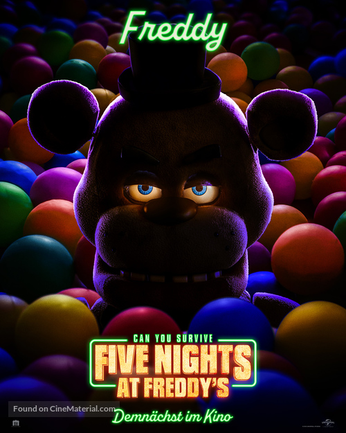 Five Nights at Freddy&#039;s - German Movie Poster