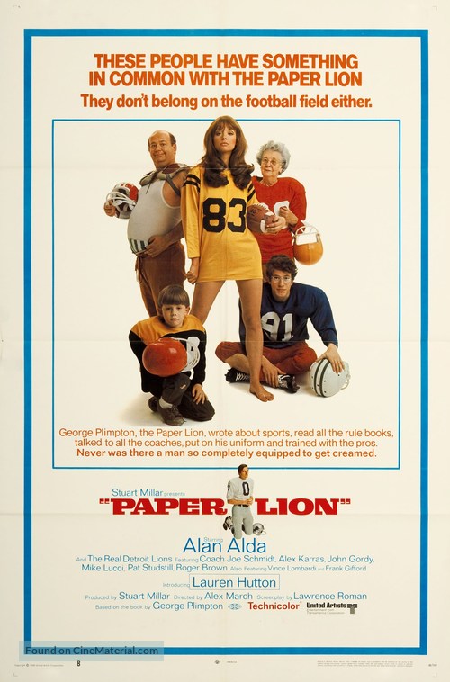 Paper Lion - Movie Poster