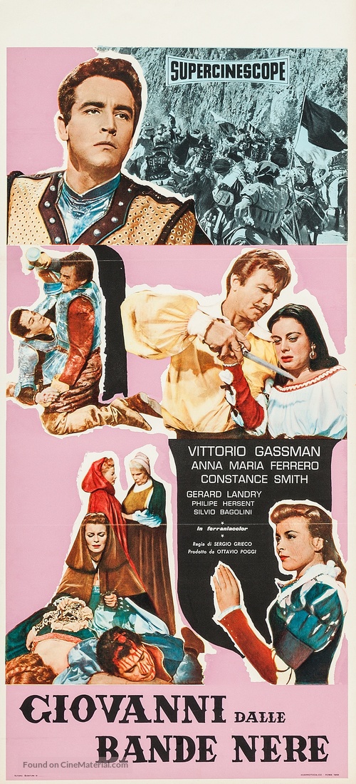 Giovanni dalle bande nere - Italian Movie Poster
