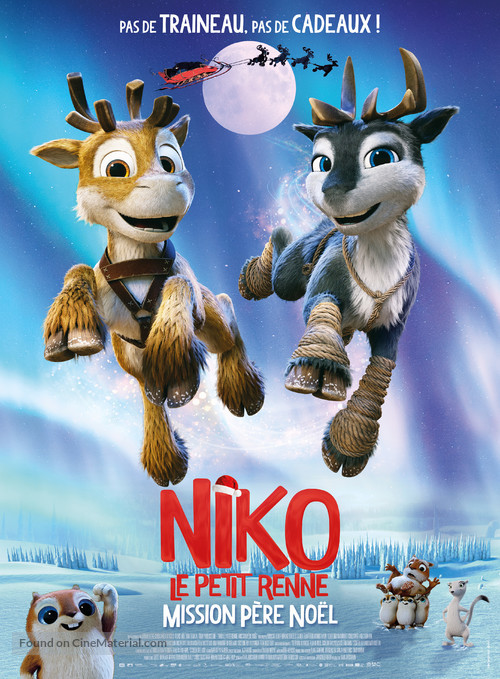 Niko - Beyond the Northern Lights - French Movie Poster