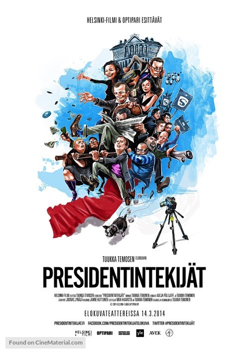 Presidentintekij&auml;t - Finnish Movie Poster