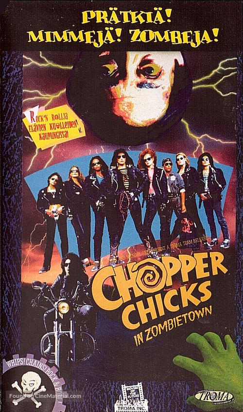 Chrome Hearts - Finnish VHS movie cover