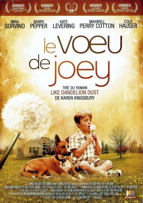 Like Dandelion Dust - French DVD movie cover