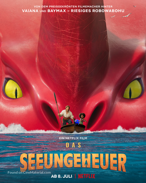 The Sea Beast - Danish Movie Poster