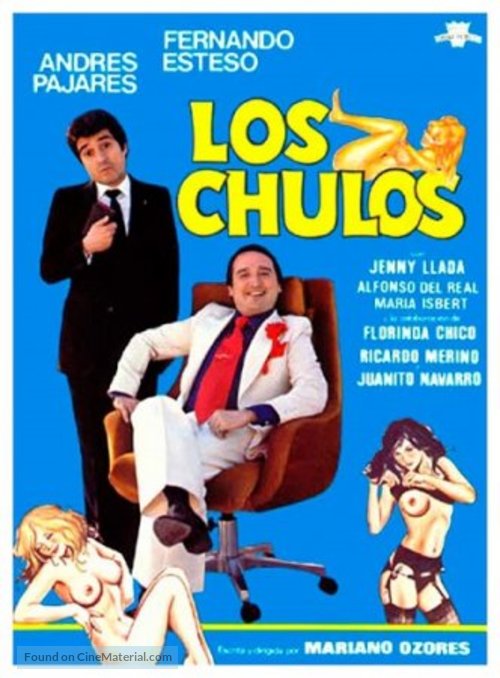 Los chulos - Spanish Movie Poster