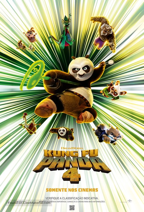 Kung Fu Panda 4 - Brazilian Movie Poster