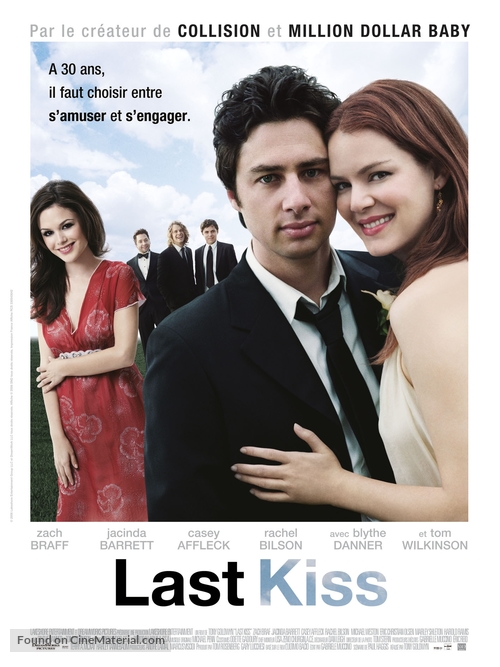 The Last Kiss - French Movie Poster
