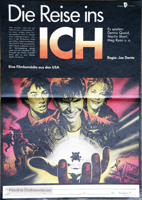 Innerspace - German Movie Poster