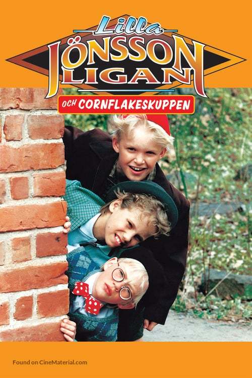 Lilla J&ouml;nssonligan och cornflakeskuppen - Swedish Movie Cover