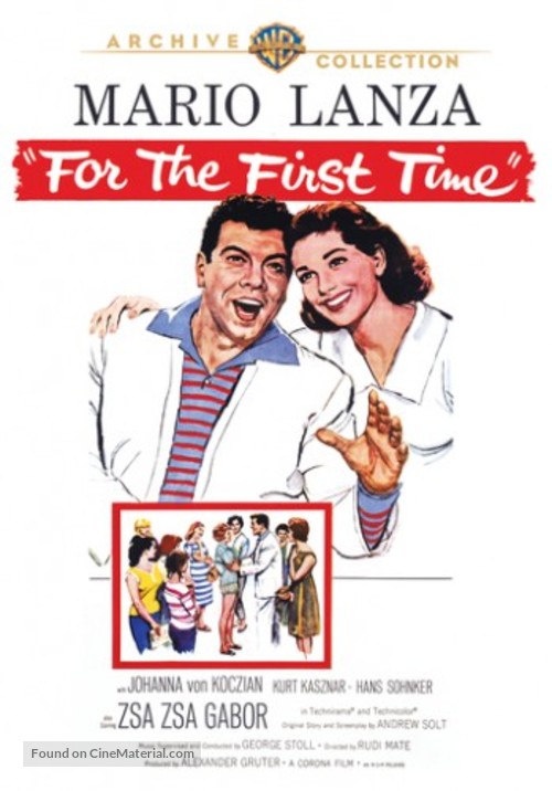 For the First Time - DVD movie cover