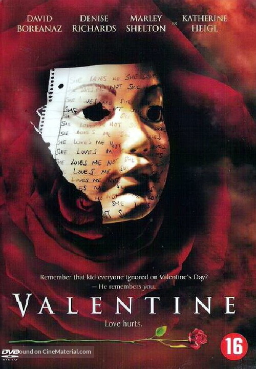 Valentine - Dutch DVD movie cover