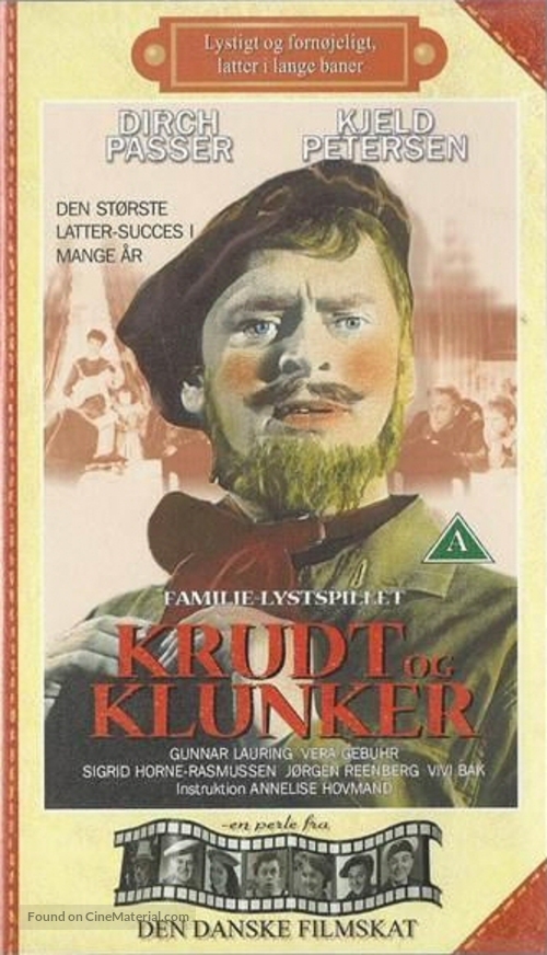 Krudt og klunker - Danish VHS movie cover