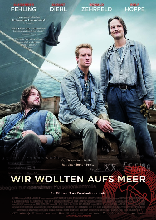 Wir wollten aufs Meer - German Movie Poster