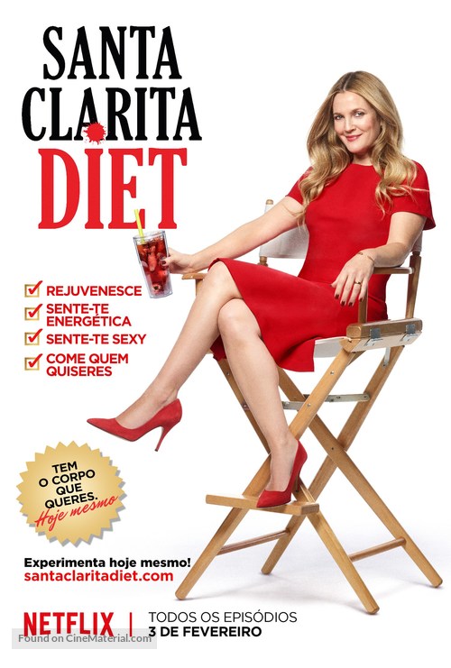 &quot;Santa Clarita Diet&quot; - Portuguese Movie Poster