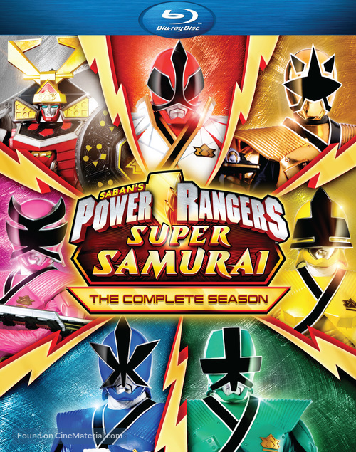 &quot;Power Rangers Samurai&quot; - Blu-Ray movie cover