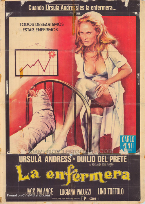 L&#039;infermiera - Argentinian Movie Poster