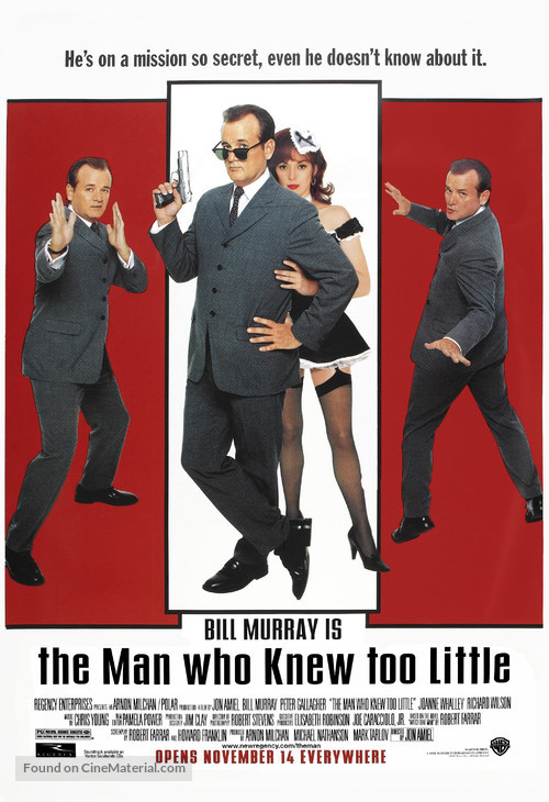 The Man Who Knew Too Little - Movie Poster