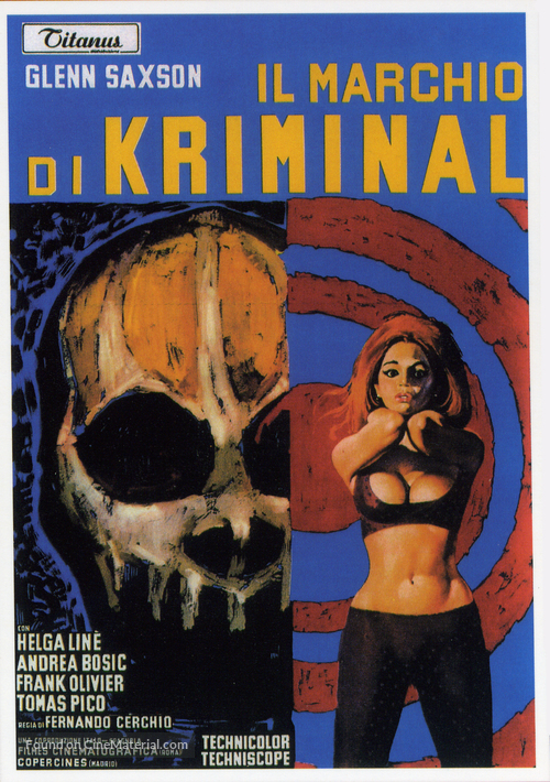 Il marchio di Kriminal - Italian Movie Poster